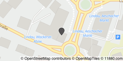 Auf Stadtplan Lindau, Bodensee anzeigen