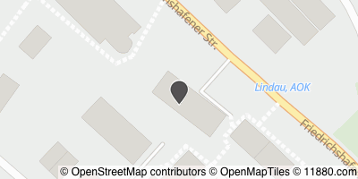 Auf Stadtplan Lindau, Bodensee anzeigen