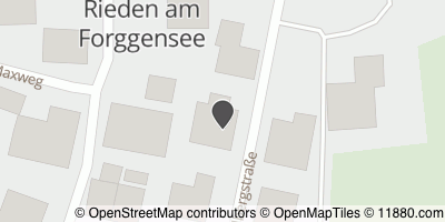 Auf Stadtplan Rieden am Forggensee anzeigen