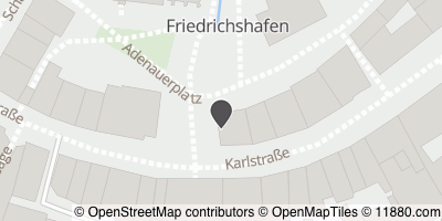 Auf Stadtplan Friedrichshafen anzeigen