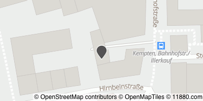 Auf Stadtplan Kempten, Allgäu anzeigen