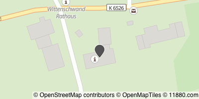 Auf Stadtplan Dachsberg, Südschwarzwald anzeigen