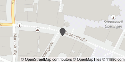 Auf Stadtplan Überlingen, Bodensee anzeigen