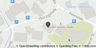 Auf Stadtplan Piding anzeigen
