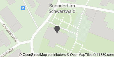 Auf Stadtplan Bonndorf im Schwarzwald anzeigen