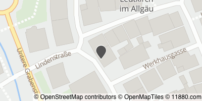 Auf Stadtplan Leutkirch im Allgäu anzeigen