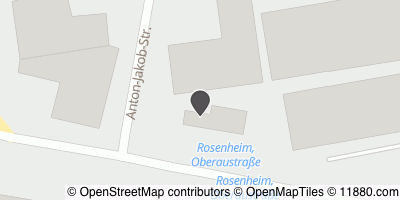 Auf Stadtplan Rosenheim, Oberbayern anzeigen