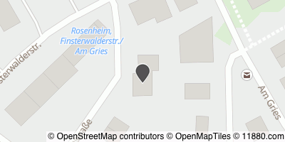 Auf Stadtplan Rosenheim, Oberbayern anzeigen