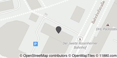 Auf Stadtplan Rosenheim, Oberbayern anzeigen