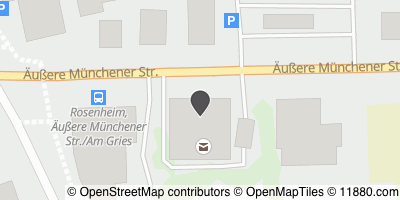 Auf Stadtplan Rosenheim, Oberbayern anzeigen