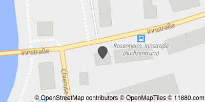 Auf Stadtplan Rosenheim, Oberbayern anzeigen