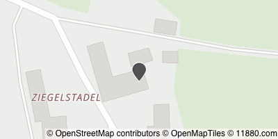 Auf Stadtplan Thaining anzeigen