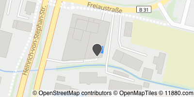 Auf Stadtplan Freiburg im Breisgau anzeigen