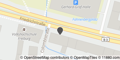 Auf Stadtplan Freiburg im Breisgau anzeigen