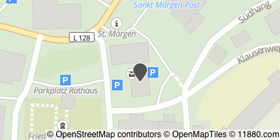 Auf Stadtplan Sankt Märgen anzeigen