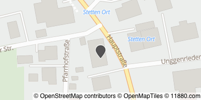 Auf Stadtplan Stetten, Schwaben anzeigen