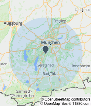 Kartendarstellung des Servicegebiets von Basagno Bäder