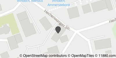 Auf Stadtplan Windach, Kreis Landsberg am Lech anzeigen