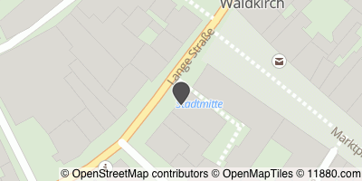 Auf Stadtplan Waldkirch, Breisgau anzeigen