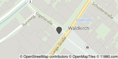 Auf Stadtplan Waldkirch, Breisgau anzeigen