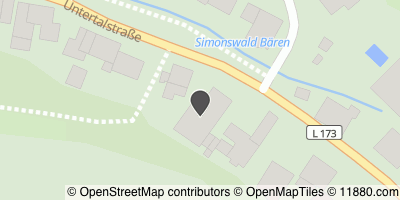 Auf Stadtplan Simonswald anzeigen