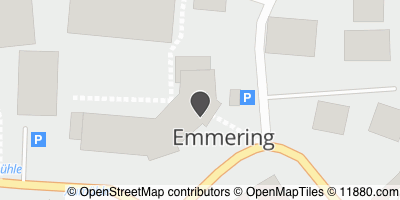 Auf Stadtplan Emmering, Kreis Fürstenfeldbruck anzeigen