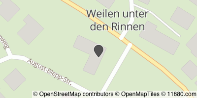 Auf Stadtplan Weilen unter den Rinnen anzeigen