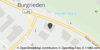 Auf Stadtplan Burgrieden anzeigen