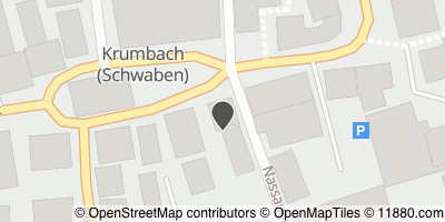 Auf Stadtplan Krumbach, Schwaben anzeigen