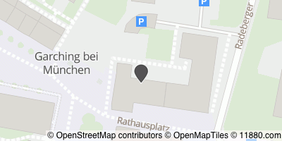 Auf Stadtplan Garching bei München anzeigen