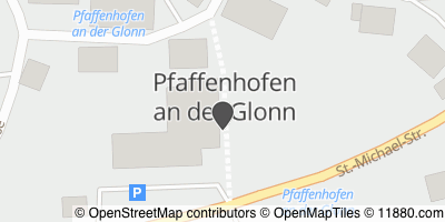 Auf Stadtplan Pfaffenhofen an der Glonn anzeigen