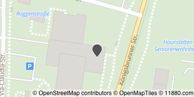 Auf Stadtplan Augsburg, Bayern anzeigen