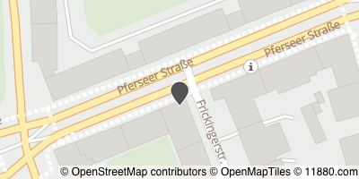 Auf Stadtplan Augsburg, Bayern anzeigen