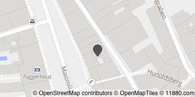 Auf Stadtplan Augsburg, Bayern anzeigen