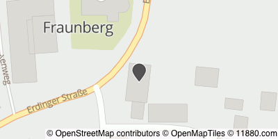 Auf Stadtplan Fraunberg, Oberbayern anzeigen