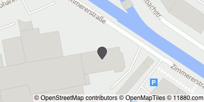 Auf Stadtplan Augsburg, Bayern anzeigen