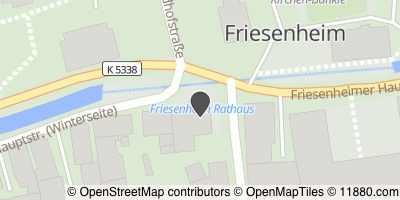 Auf Stadtplan Friesenheim, Baden anzeigen