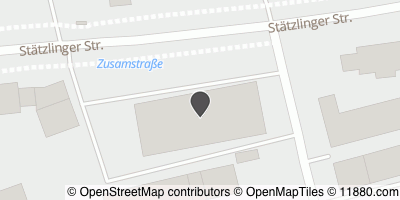 Auf Stadtplan Augsburg, Bayern anzeigen