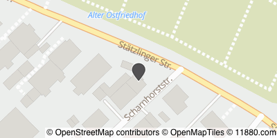 Auf Stadtplan Augsburg, Bayern anzeigen