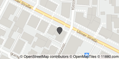 Auf Stadtplan Augsburg, Bayern anzeigen