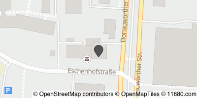 Auf Stadtplan Augsburg, Bayern anzeigen