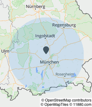 Kartendarstellung des Servicegebiets von Gebhardt, Jens-Michael; Expense Reduction Analysts Unternehmensberater