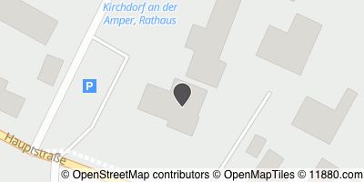 Auf Stadtplan Kirchdorf an der Amper anzeigen