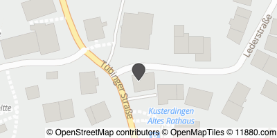 Auf Stadtplan Kusterdingen anzeigen