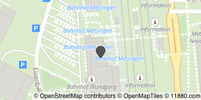 Auf Stadtplan Metzingen, Württemberg anzeigen