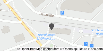 Auf Stadtplan Frickenhausen, Württemberg anzeigen