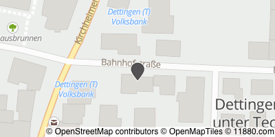 Auf Stadtplan Dettingen unter Teck anzeigen