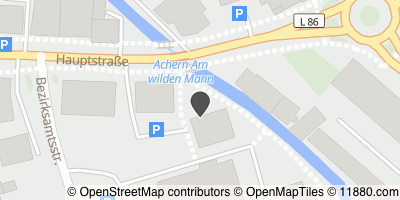 Auf Stadtplan Achern, Baden anzeigen