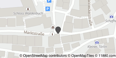 Auf Stadtplan Waldenbuch anzeigen