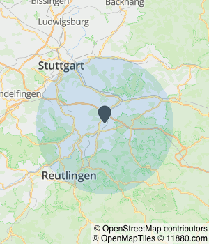 Kartendarstellung des Servicegebiets von Beauty Lounge Abnehmen im Liegen